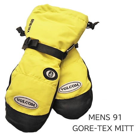 スノーボード グローブ メンズ ボルコム VOLCOM MENS 91 GORE-TEX MITT （FADED LEMON）