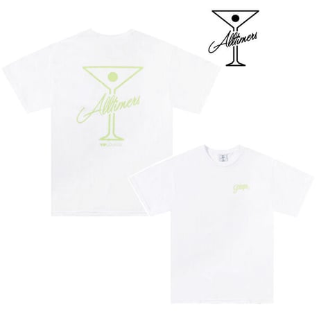 ALLTIMERS Tシャツ　ALLTIMERS TECHNO LEAGUE PLAYER TEE （WHITE）  半袖 メンズ オールタイマーズ