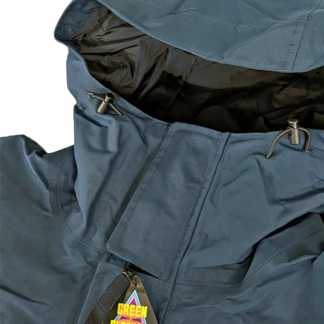 25-26 スノージャケット スノーボードウェア メンズ レディース グリーンクロージング GREEN CLOTHING FREE JACKET  (NAVY)