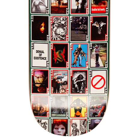 HOCKEY SKATEBOARDS DECK ホッケー デッキ 8.0インチ　Playing Cards Shape 1