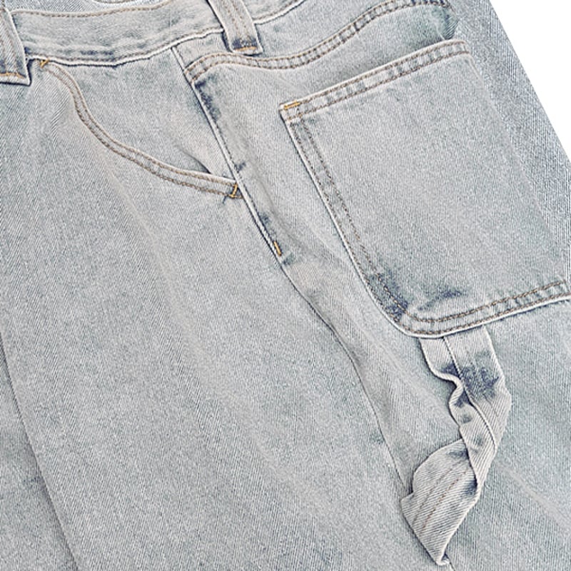 KROOKED デニム パンツ クルキッド KOFFIN CARPENTER PANTS （B