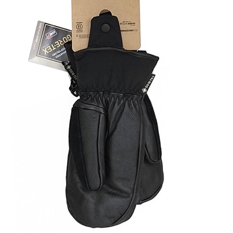 BURTON バートン メンズ グローブ Men's Burton Gondy GORE-TEX Leather Mittens （True Black)