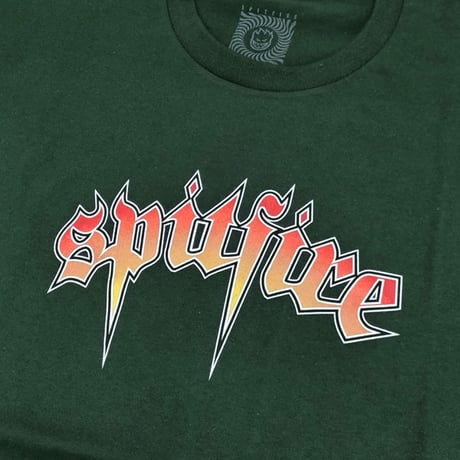 SPITFIRE WHEELS Tシャツ 半袖 スピットファイア 緑　SPIT FIRE VENOM S/S TEE（GREEN)