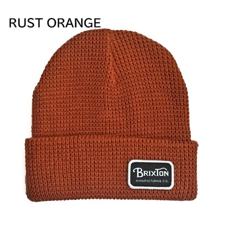 BRIXTON ビーニー ブリクストン ニット帽　BRIXTON GRADE BEANIE （BLACK　MILITARY OLIVE　RUST ORANGE）