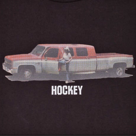 HOCKEY Tシャツ 半袖 SKATEBOARDS ホッケー 黒　Truck The Long Way Tee（Black)