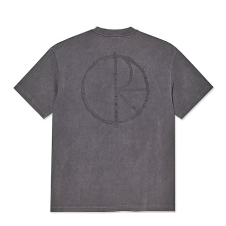 POLAR SKATE CO Tシャツ 半袖  グレー系 ポーラー メンズ　Stroke Logo Contrast Tee （Silver Black/Black）