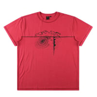 FORMER Tシャツ 半袖 レッド フォーマー　OSCILLATION T-SHIRT （WASHED CHERRY）