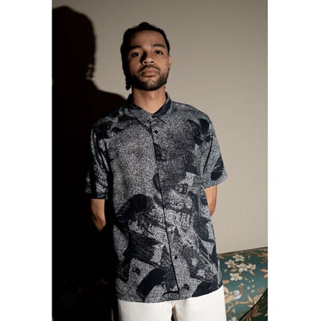 SALE QUASI シャツ 半袖 黒 クワジ クワージー クアジ　QUASI SKATEBOARDS Jeremy Short Sleeve Shirt （Black）