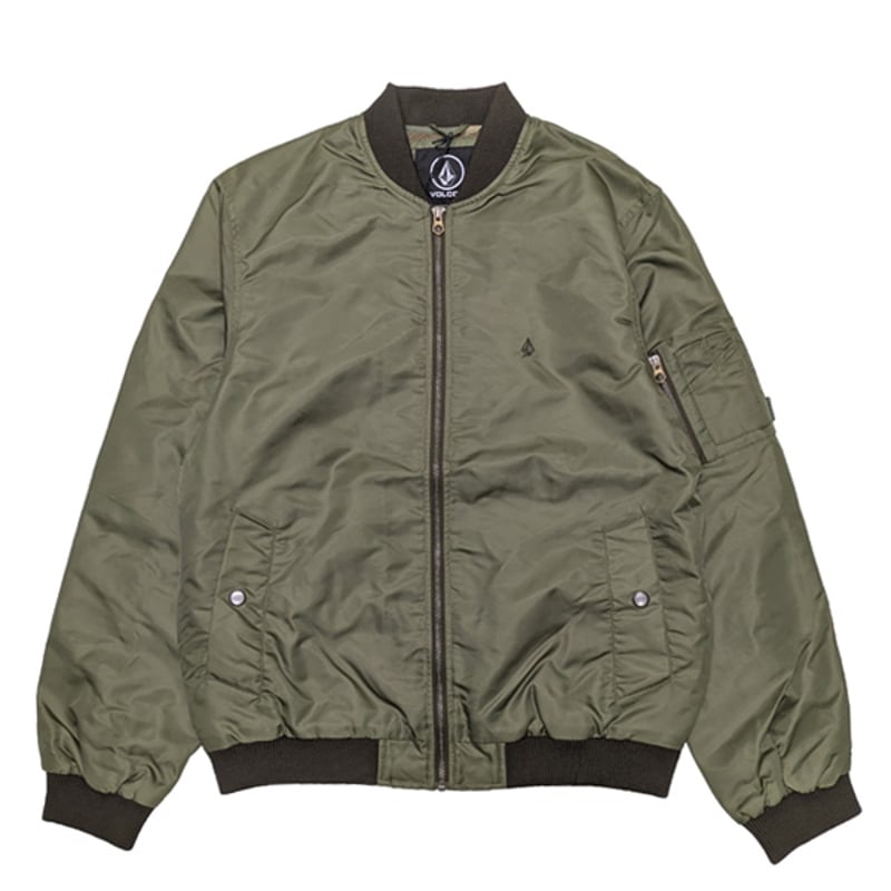 VOLCOM ボルコム ジャケット グリーン メンズ LO-FLIGHT JACKET