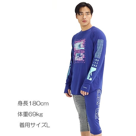 SALE BURTON Men's Burton Roadie Base Layer Tech T-Shirt （RoyalBlue)  スノー インナー 長袖 メンズ バートン