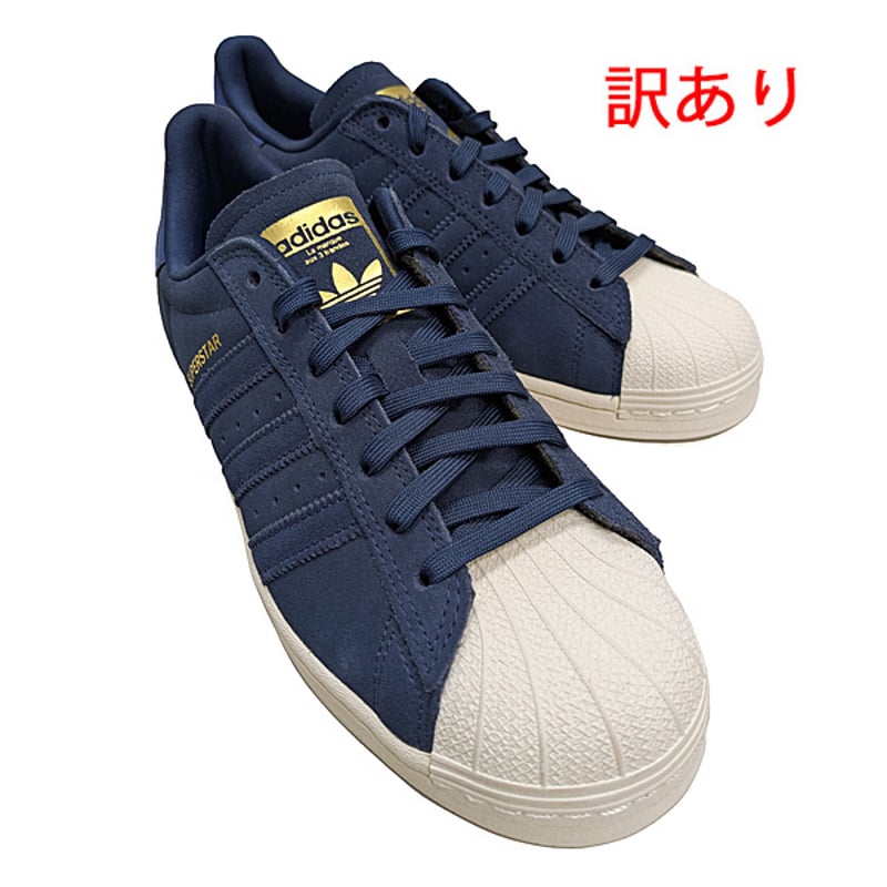 訳ありOUTLET SALE 26.0cm ADIDAS スーパースター ネイビー 訳ありOUTLET SALE 26.0cm ADIDAS スーパースター ネイビー