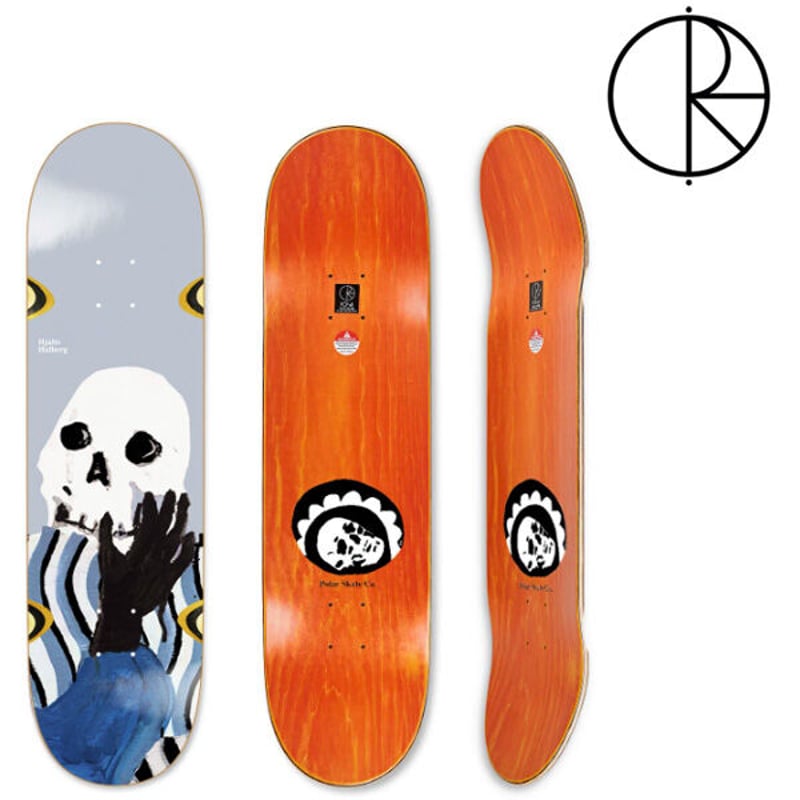 POLAR SKATE DECK 8.25インチ ポーラー デッキ Hjalte Halber