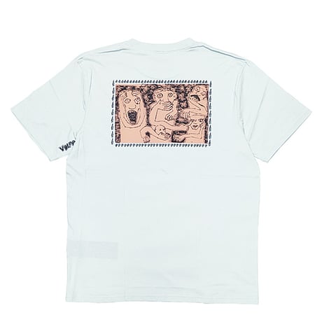 VOLCOM ボルコム Tシャツ 半袖 ライトグリーン系 メンズ　Crazybal T-shirt （CLOUD BLUE）