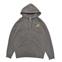ANTIHERO SKATEBOARDS パーカー アンタイヒーロー　MOTORIZED EMB HOODED ZIP UP SWEATSHIRT （CHARCOAL）