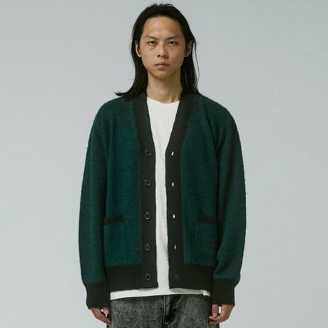 FORMER ニット カーディガン フォーマー　FORMER ACTION CARDIGAN （PETROL）