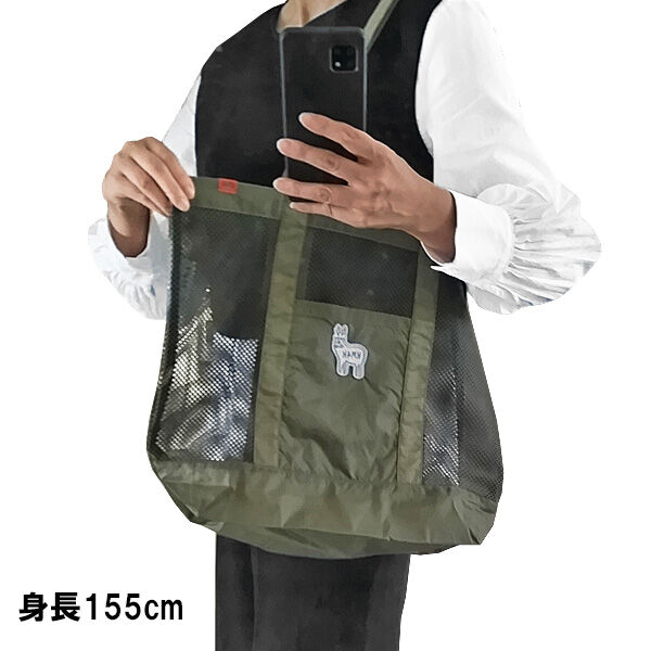 KM4 バッグ カモシカ ONSEN TOTE BAG （BEIGE OLIVE） | THE
