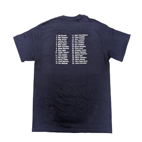 DEAR, WHO'S WHO TEE ディアースケーティング 半袖 Tシャツ （NAVY）