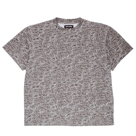 FUCKING AWESOME ファッキンオーサム Tシャツ 半袖　FUCKINGAWESOME Burnt Sticker Stamp Tee （AOP）