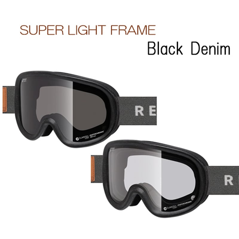 25-26 ゴーグル リボルト スノーボード SUPER LIGHT FRAME Black