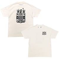 ANTIHERO SKATEBOARDS Tシャツ アンタイヒーロー アイボリー 半袖 COAT OF ARMS S/S TEE (CREAM)