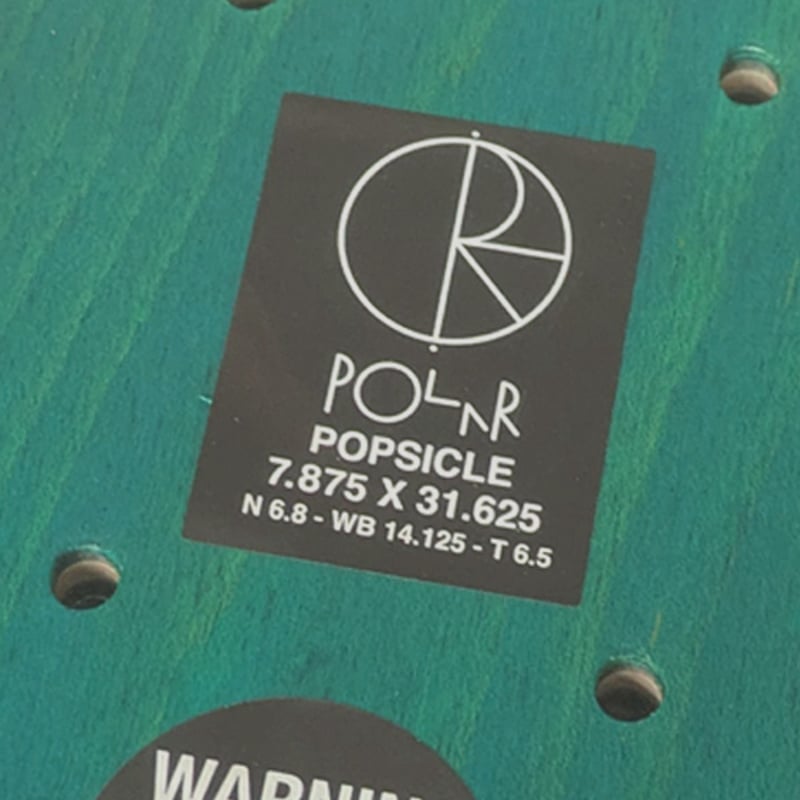POLAR SKATE DECK 7.875インチ ポーラー デッキ Emile Lauren
