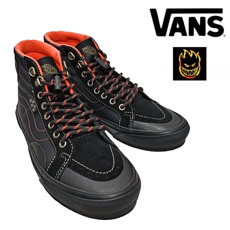SALE VANS x SPITFIRE スニーカー バンズ スピットファイア スケートスケートハイ VANS SKATE SK8-HI　VN000D1EBFM
