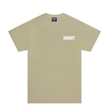 HOCKEY Tシャツ 半袖 SKATEBOARDS ホッケー ベージュ　Layers Tee （Khaki）