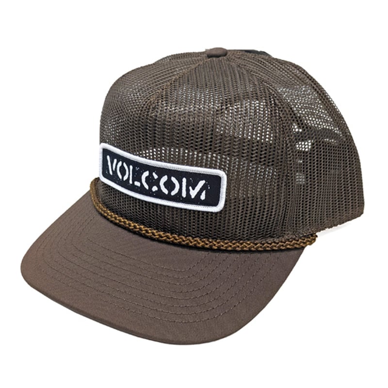 VOLCOM ボルコム メッシュ キャップ ブラウン CAP Hot Mesh Skate