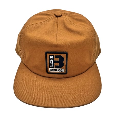 BRIXTON キャップ ブリクストン スナップバック 茶色　BUILDERS MP ADJ CAP （GOLDEN BROWN）