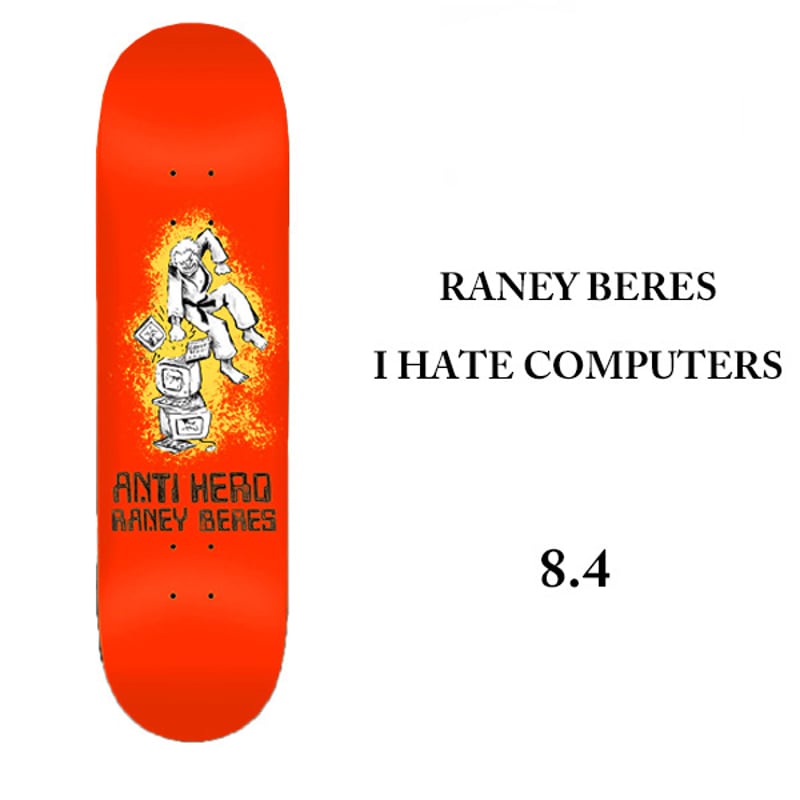 ANTIHERO SKATEBOARDS デッキ アンタイヒーロー 8.4インチ ANTI H