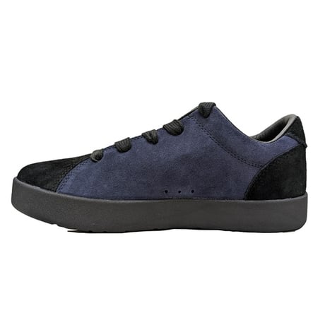 AREth スニーカー　AREth I lace  TWO FACE  （BLACK & NAVY） アース レース スケシュー スケートボード シューズ