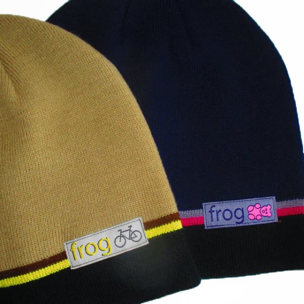 ビーニー フロッグ FROG SKATEBOARDS Teddy Beanie（Navy Be
