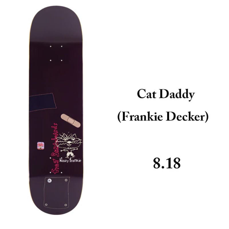 早割チケット DECK フロッグ デッキ スケボー SKATE FROG 8.18インチ SKAT FROG デッキ