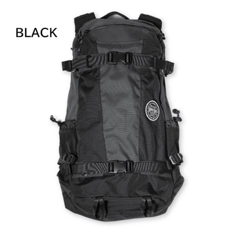 24-25 rain or shine バックパック リュック レインオアシャイン RAIN OR SHINE BC PACK 26L (BLACK　PURPLE　420ART)