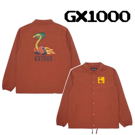 SALE GX1000 ジャケット　GX1000 Coaches Jacket （Rust） メンズ ジーエックスセン