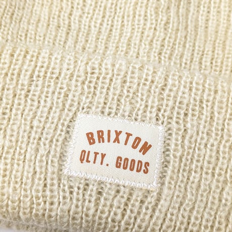 BRIXTON ビーニー ブリクストン ニット帽　BRIXTON WOODBURN W TALL BRUSHED BEANIE （WHITECAP）