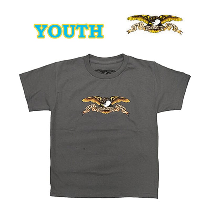 ANTIHERO SKATEBOARDS Tシャツ キッズ EAGLE YOUTH S/S T ANTIHERO SKATEBOARDS Tシャツ キッズ EAGLE YOUTH S/S T
