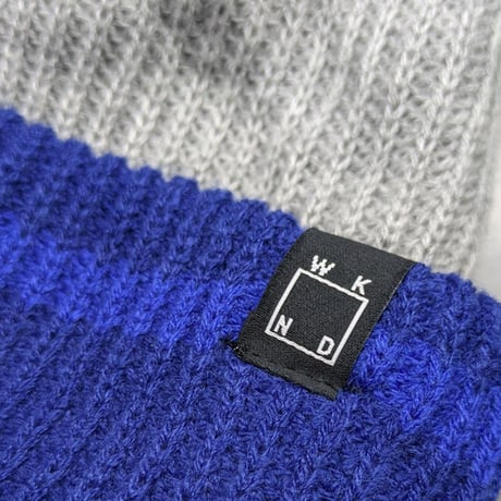 WKND ビーニー Skateboards ウィークエンド　Stripe Beanie （Blue）