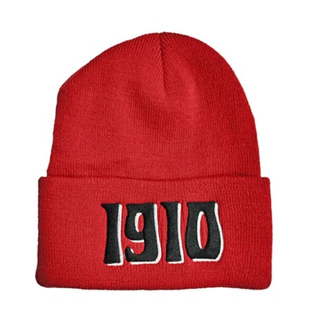1910 9teenten ビーニー　1910 ROBERTA BEANIE （RED） MHT12304-1 ニット帽 ナインティーン テン