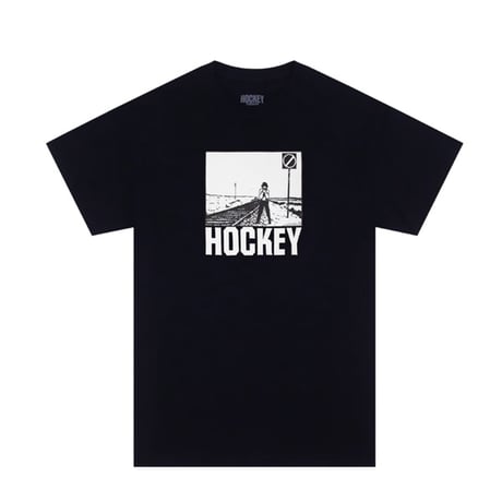 HOCKEY Tシャツ 半袖 SKATEBOARDS ホッケー 黒　Palma Dr Tee（Black)
