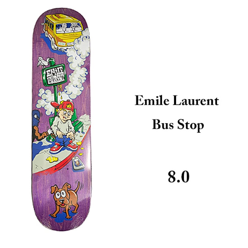 POLAR SKATE DECK 8.0インチ ポーラー デッキ Emile Laurent