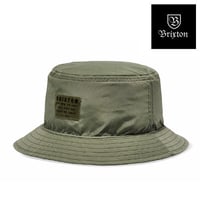 SALE BRIXTON ハット バケットハット ブリクストン 緑　VINTAGE NYLON PACKABLE BUCKET HAT （OLIVE SURPLUS）