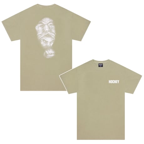 HOCKEY Tシャツ 半袖 SKATEBOARDS ホッケー ベージュ　Layers Tee （Khaki）