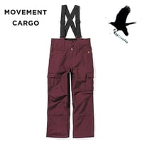 24-25 スノーパンツ スノーボードウェア グリーンクロージング GREEN CLOTHING MOVEMENT CARGO PANTS  (MAROON)