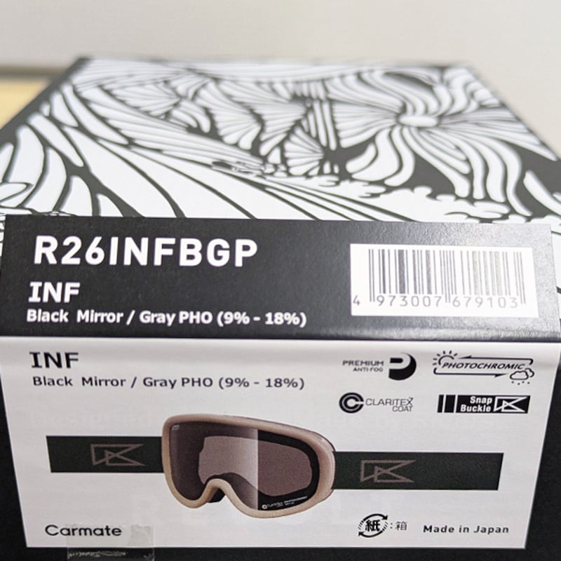 25-26 ゴーグル リボルト スノーボード SUPER LIGHT FRAME INF R2