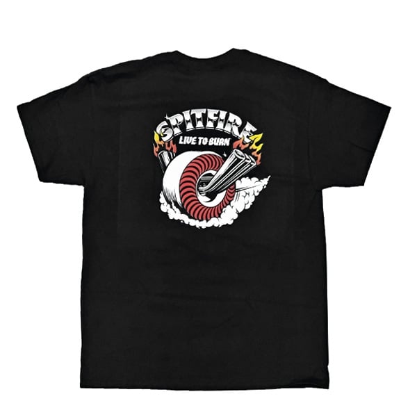 SPITFIRE WHEELS Tシャツ 半袖 スピットファイア SPIT FIRE BURN