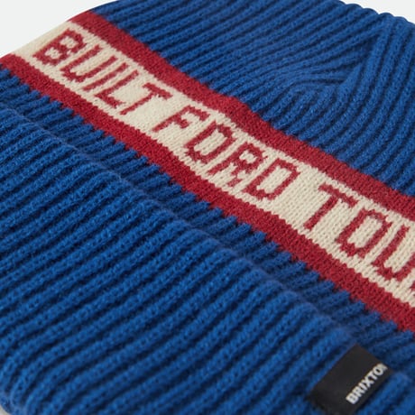 BRIXTON ビーニー ブリクストン ブルー フォード　FORD BUILT TOUGH BEANIE （FORD BLUE）