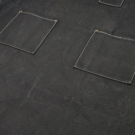 SALE BRIXTON エプロン ブリクストン　DONE PROPER APRON （Black Canvas　Railroad Stripe/Denim）