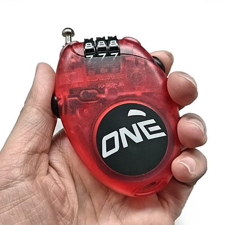 ONE BALL ロック　ONEBALL MINI LOCK （RED） スノーボードアクセサリー ミニロック ワンボール