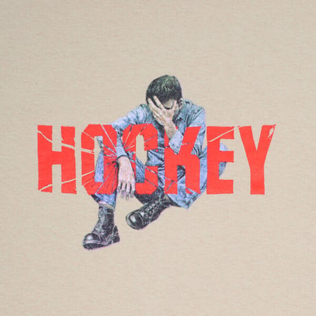 SALE HOCKEY SKATEBOARDS Tシャツ 長袖 ロンT ホッケー　Shame L/S Tee （SAND） SALE